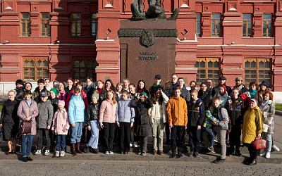 Финалисты младшей и средней группы побывали на экскурсии в Историческом музее.
